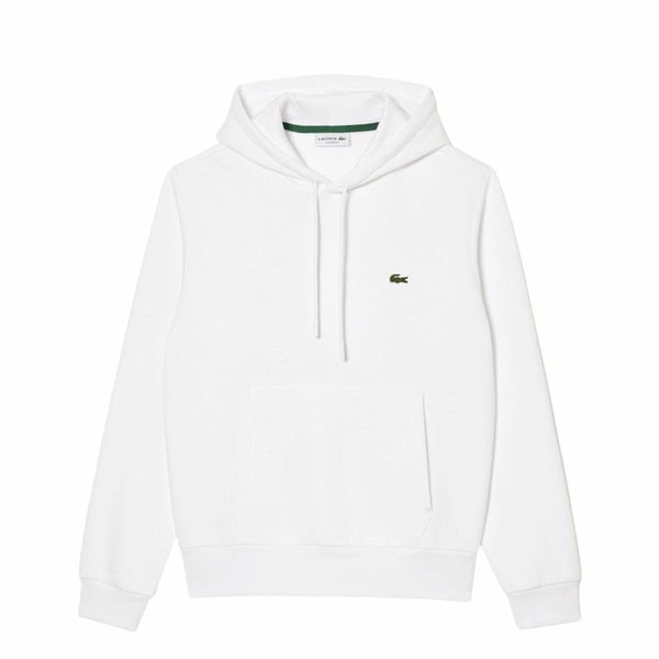 Polar com Capuz Homem Lacoste Core Performance Branco